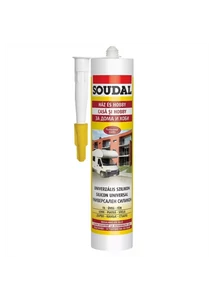 Soudal szilikon univerzális fehér 280ml