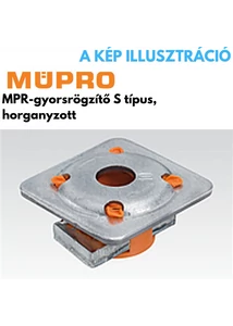 Müpro MPR gyorsrögzítő S+ M10 41/21, 41/124 profilhoz horganyzott