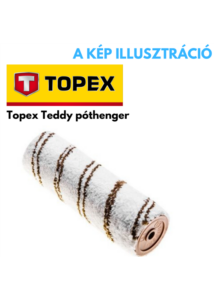 TOPEX Teddy póthenger 18CM Mikroszálas (szálhossz 8 mm), Fa festékekhez