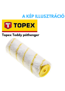 TOPEX Teddy póthenger 18CM Polyakril (szálhossz: 11 mm) Emulziós festékekhez