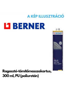 BERNER ragasztó-tömítő massza szürke 300ml