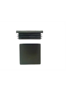 15x15mm fekete zártszelvénydugó