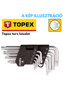 TOPEX torx készlet 9részes T10-50