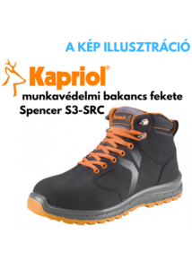 KAPRIOL bakancs munkavédelmi narancs/fekete Spencer S3-SRC 40