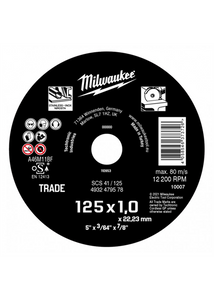 Milwaukee Vágókorong fémhez ECO SCS41 125x1 mm 