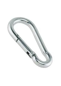 Tűzoltó karabíner 6x60 rozsdamentes (PL) INOX316