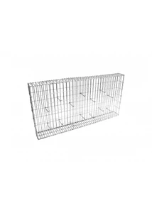 Gabion Wall 120 kosár, 1200×600×120 mm, változatos rácsosztás, 3,0 mm huzalvastagság