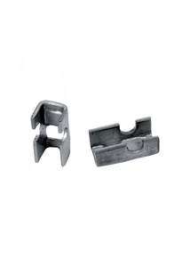 Univerzális rögzítő inox 4mm 13x14x8mm