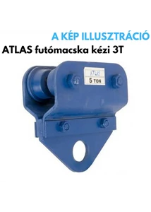 ATLAS futómacska kézi, teherbírás: 3T