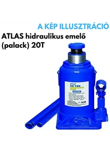 ATLAS hidraulikus palackemelő 20 tonnás teherbírással