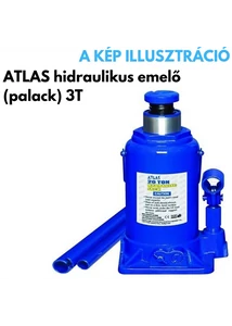 ATLAS hidraulikus palackemelő 3 tonnás teherbírással