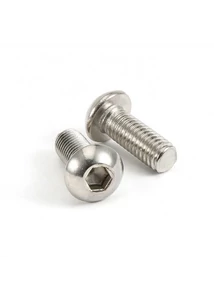 D-fejű belsőkulcsnyílású csavar M4x40mm DIN7380-1 10.9 horganyzott
