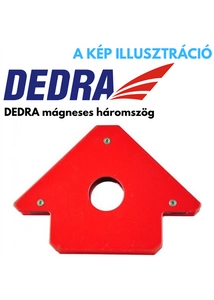 DEDRA mágneses háromszög 90x15mm