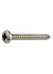 D-fejű kereszthornyos lemezcsavar 4,8x16mm DIN7981/C A2