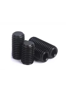 Hernyócsavar 8x6mm DIN913 lapos