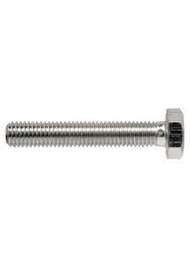 Hatlapfejű tövigmenetes csavar M10x40mm DIN933 10.9 natúr