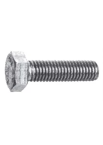 Hatlapfejű tövigmenetes csavar M12x20mm DIN933 A2