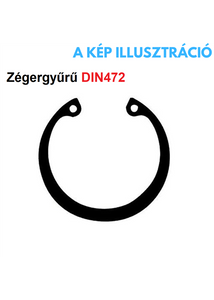 Zégergyűrű belső 48 DIN472
