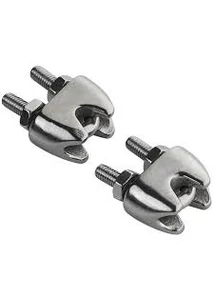 Kötélszorító bilincs DIN741 6mm rozsdamentes inox316