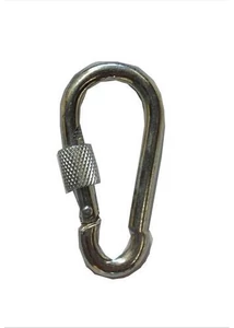 Menetes tűzoltó karabíner 13mm DIN5299D