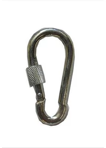 Menetes tűzoltó karabíner 14 mm DIN5299D