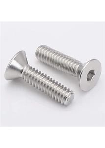 Süllyesztettfejű belsőkulcsnyílású csavar M6x20mm DIN7991 A2