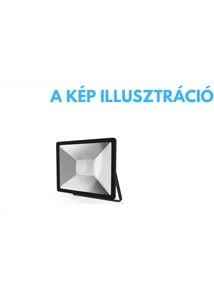 UltraTech LED reflektor, 50W, 4000K, 4500lm, fekete 110°, IP65, 25000 óra
