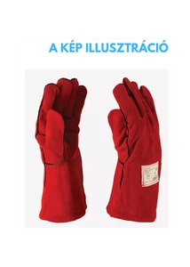 Bélelt szikra- és lángálló hegesztő kesztyű