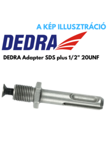 DEDRA Adapter SDS plus 1/2" 20UNF