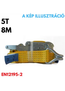 Rakományrögzítő, teherbírás: 5T, hossz: 8m