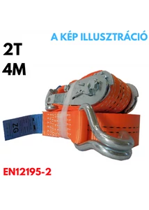 Rakományrögzítő, teherbírás: 2T, hossz: 4m