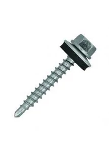 Önfúrós hatlapfejű csavar 4,8x45mm DIN7504/K EPDM alátéttel