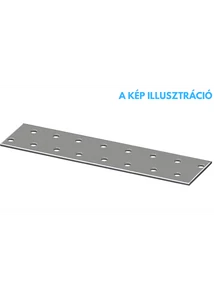 Összekötő lyuggatott lemez 100x200mm