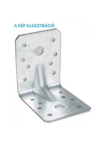 Sarokvas merevített horganyzott 105x105x90mm