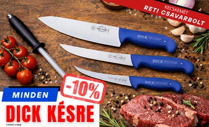 -10% kedvezmény minden Fiskars-Dick termékre