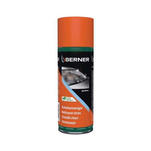 Berner üveg- és szélvédőtisztító spray 400 ml