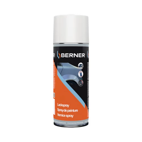 Berner mattfekete festékspray 400 ml