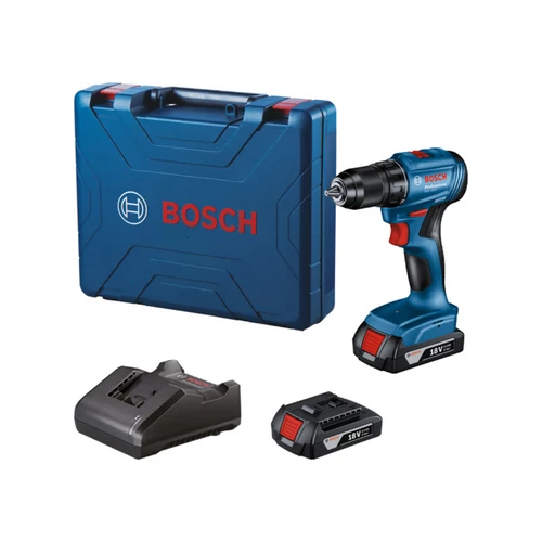 Bosch GSR 185-LI akkus fúrócsavarozó készlet 18V
