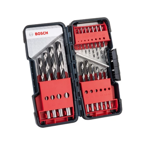 Bosch HSS-G 18 részes fémfúrószár készlet 1–10 mm