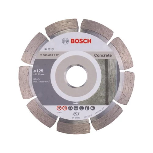 Bosch gyémánt vágókorong betonhoz 125×22 mm