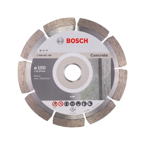 Bosch gyémánt vágókorong betonhoz 150×22 mm