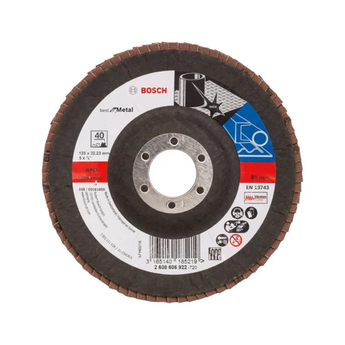Bosch PRO X571 lamellás csiszolókorong 125 mm, G40
