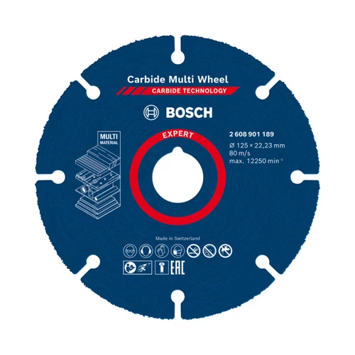 Bosch Expert karbid univerzális vágótárcsa 125 mm