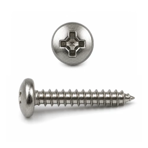 D-fejű kereszthornyos lemezcsavar 3,5x13 mm DIN7981/C A2 termék fotó