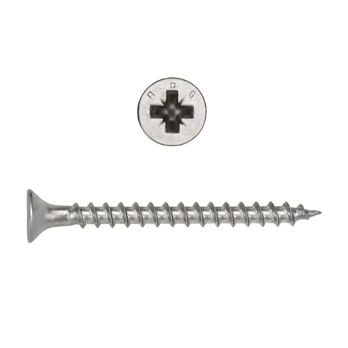 Süllyesztettfejű forgácslapcsavar 3,5x12 mm A2 PZ2