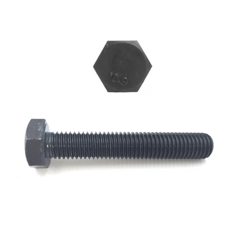 Hatlapfejű finommenetes csavar M24x1,5x65 mm DIN961 10.9 natúr