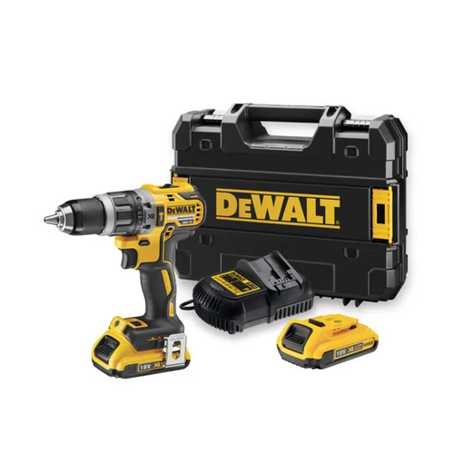 DeWalt ütvecsavarozó 18V XR Li-Ion 2×2,0 Ah akkuval