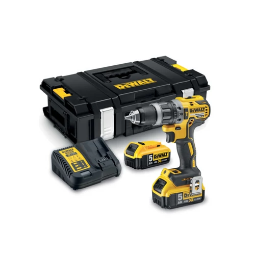 DeWalt ütvecsavarozó 18V XR Li-Ion 2×5,0 Ah akkuval
