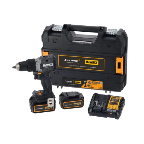 DeWalt X McLaren 18V XR ütvefúró-csavarozó 90Nm 2×5Ah T-STAK