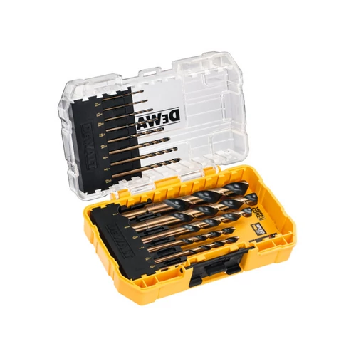 DeWalt Black&amp;Gold 14 darabos fémfúrókészlet